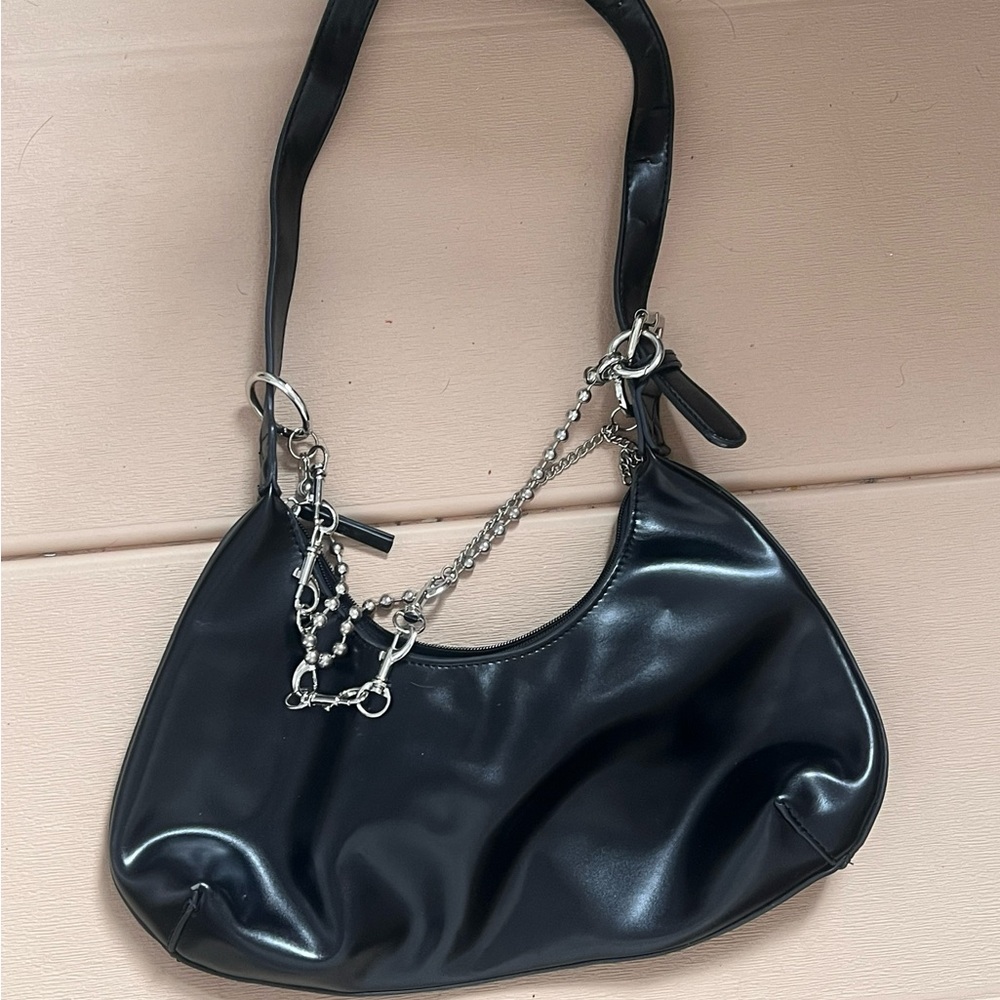 Elegant Black Women's Shoulder Bag
